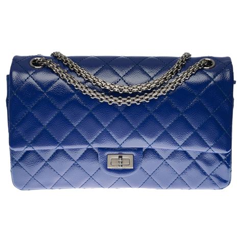 chanel iridescent light blue patent|iridescent chanel leather bags.